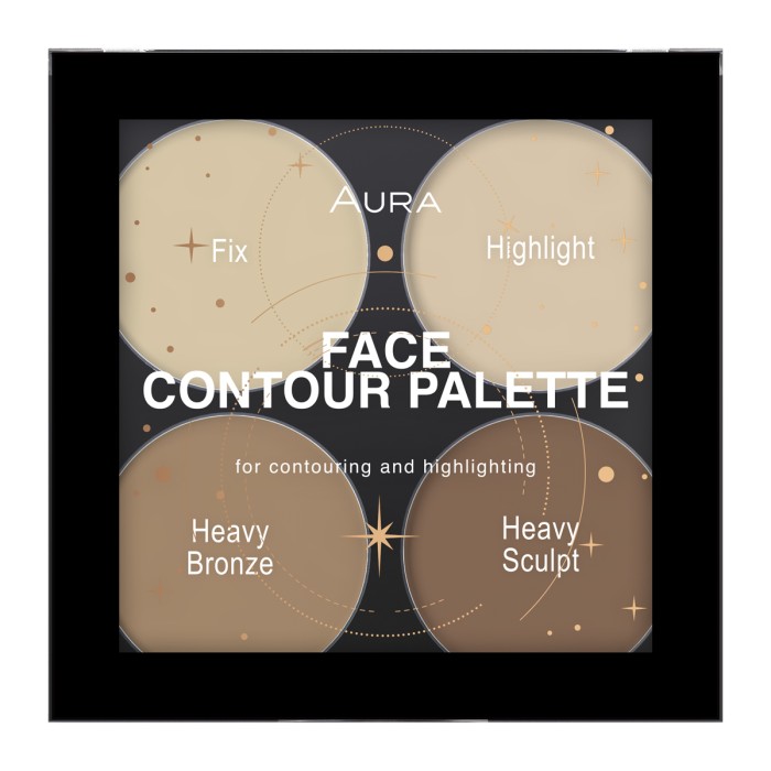 Aura Face Contour Palette Dark 16g