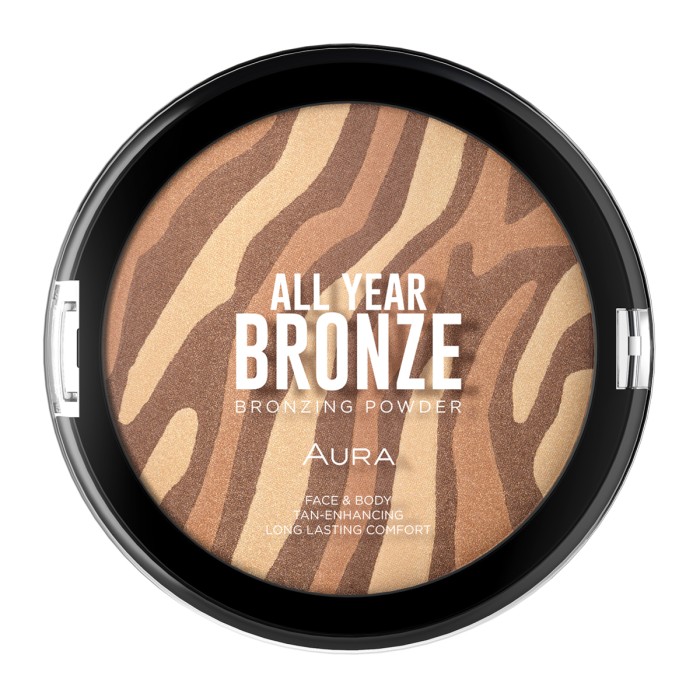 Aura All Year Bronze Bronzing Powder 911 Safari Trip 18g