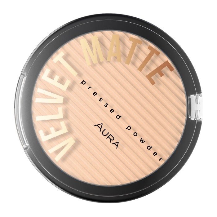 Aura Velvet Matte Pressed Powder 312 Beige 9g