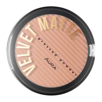 Aura Velvet Matte Pressed Powder 315 Toffee 9g