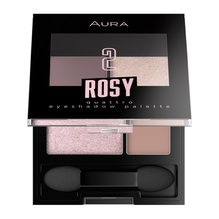 Aura Eyeshadow Palette 4/1 Rosy 3.5g