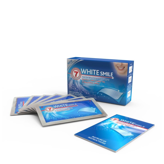 WhiteSmile Ταινίες Λεύκανσης Δοντιών 7τμχ