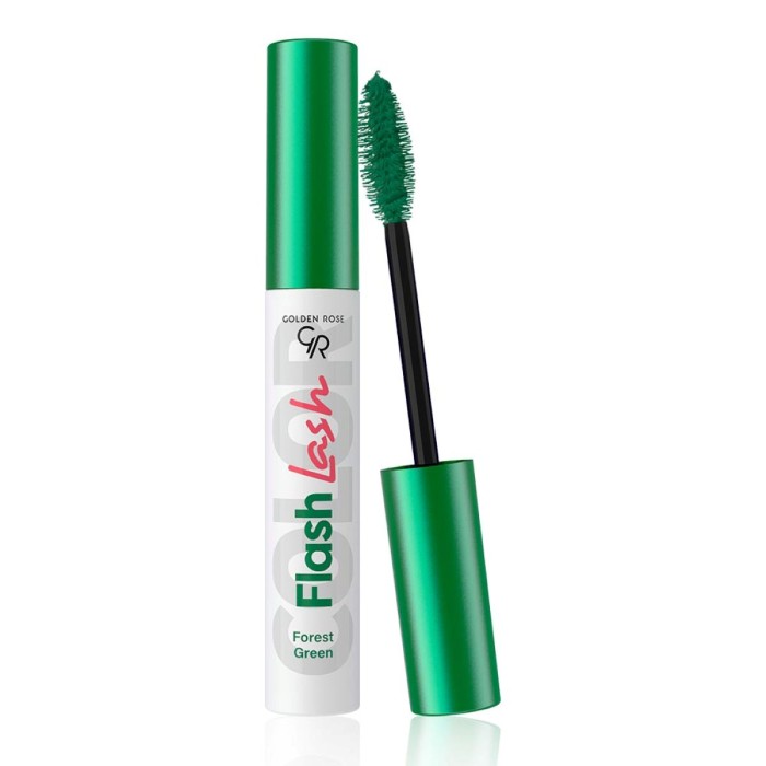 Golden Rose Flash Lash Colored Mascara 02 Forest Green 9ml