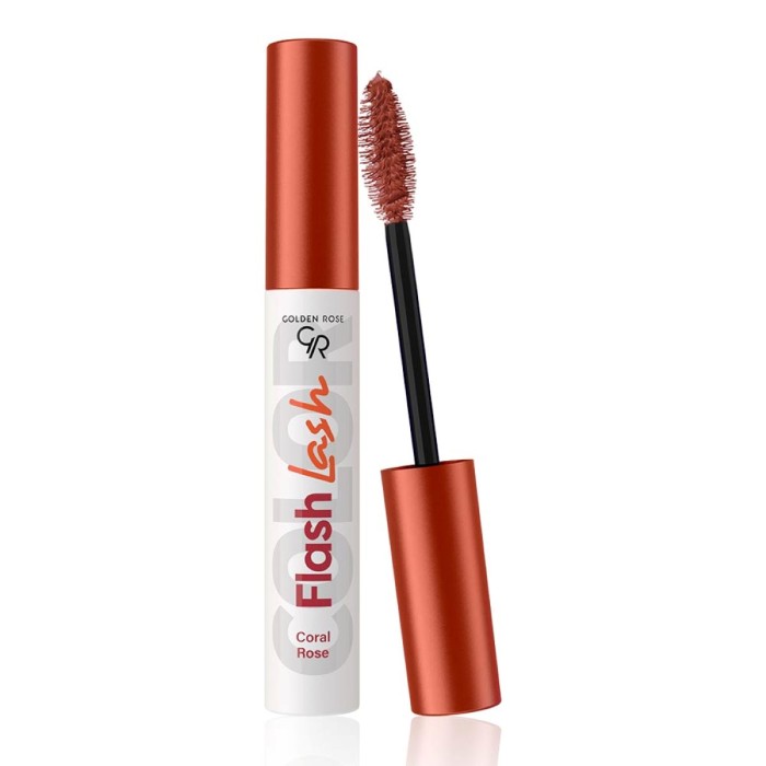 Golden Rose Flash Lash Colored Mascara 06 Coral Rose 9ml