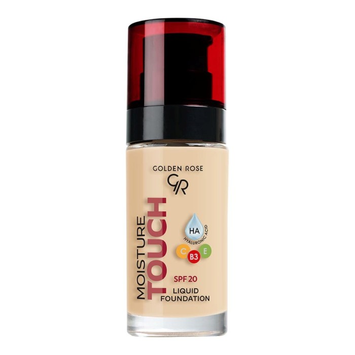 Golden Rose Moisture Touch Liquid Foundation 106 30ml
