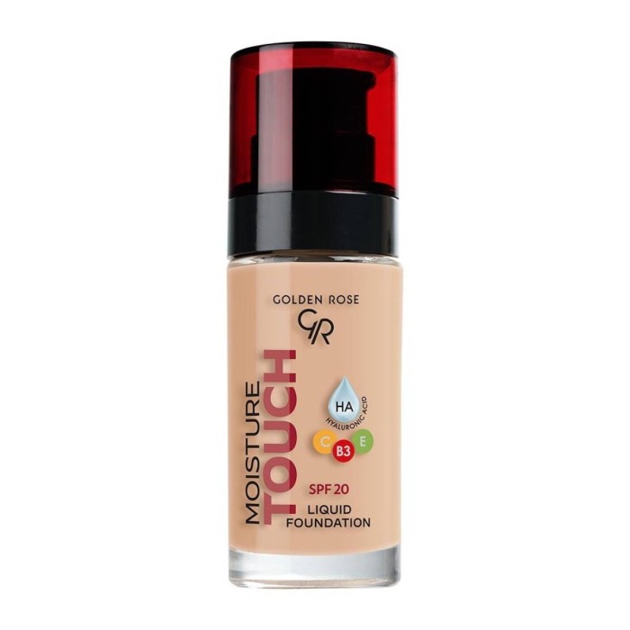 Golden Rose Moisture Touch Liquid Foundation No 112 SPF20 30ml