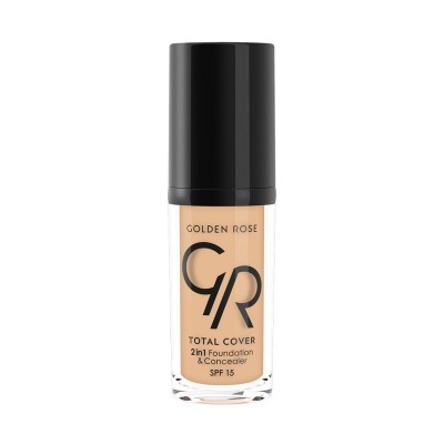 Golden Rose Total Cover 2 in 1 Foundation 11 30ml