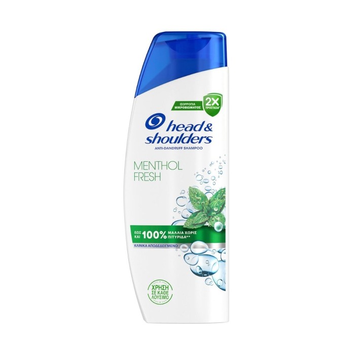 Head & Shoulders Menthol Fresh - Αντιπιτυριδικό Σαμπουάν, 250ml
