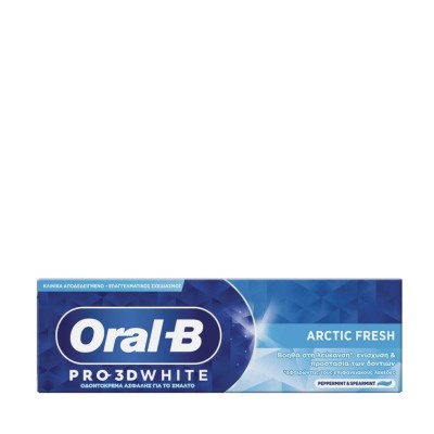 Oral-B Pro 3D White Arctic Fresh Toothpaste, 75ml