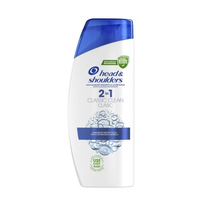Head & Shoulders Classic Clean Anti-Dandruff 2in1 Shampoo & Conditioner, 300ml