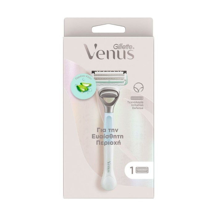 Gillette - Venus Fig Womens Shaver for the Sensitive Area & Replacement Head, 1set