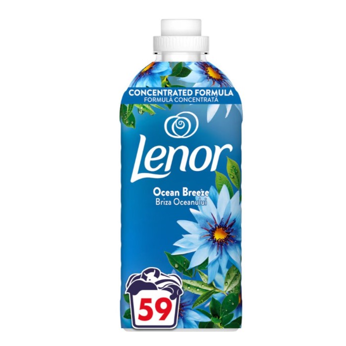 Lenor Fresh Ocean Escape Concentrated Fabric Softener 59 Washes