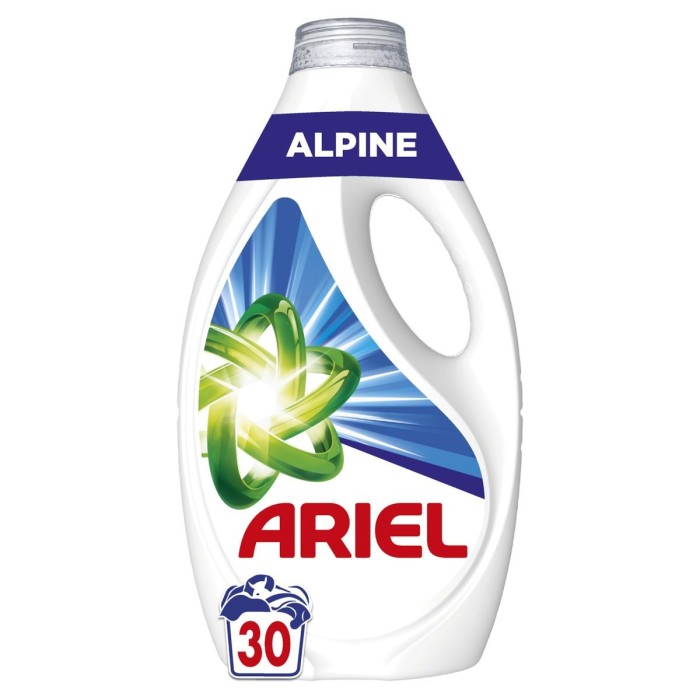 Ariel Liquid Laundry Detergent Alpine 30 Washes
