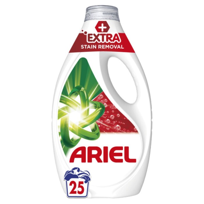 Ariel Υγρό Απορρυπαντικό Ρούχων Extra Clean 25μεζ