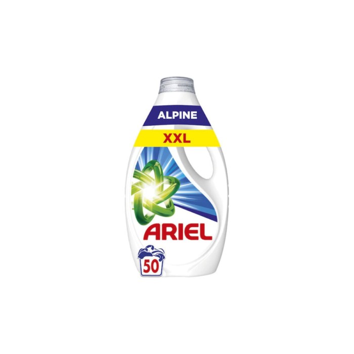 Ariel Υγρό Απορρυπαντικό Ρούχων Alpine 50μεζ