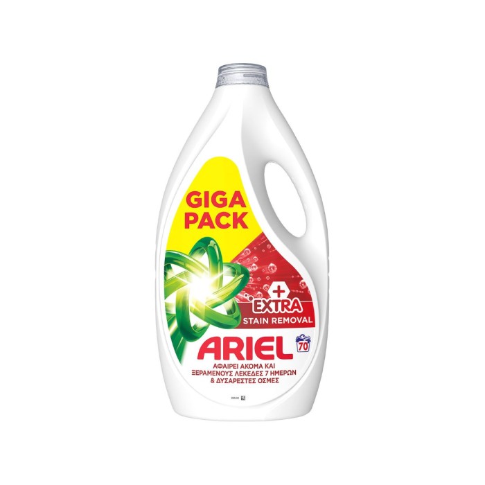 Ariel Extra Clean Liquid Laundry Detergent 70 Washes