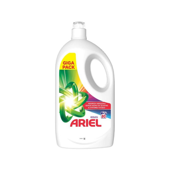 Ariel Υγρό Απορρυπαντικό Ρούχων για Χρωματιστά 80μεζ