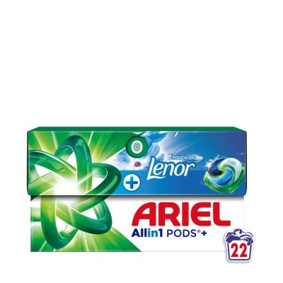 Ariel Allin1 Touch of Lenor Ariel Pods 22caps