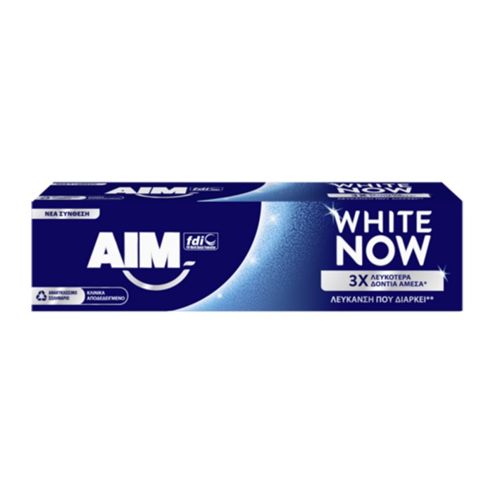 Aim White Now Toothpaste 75ml