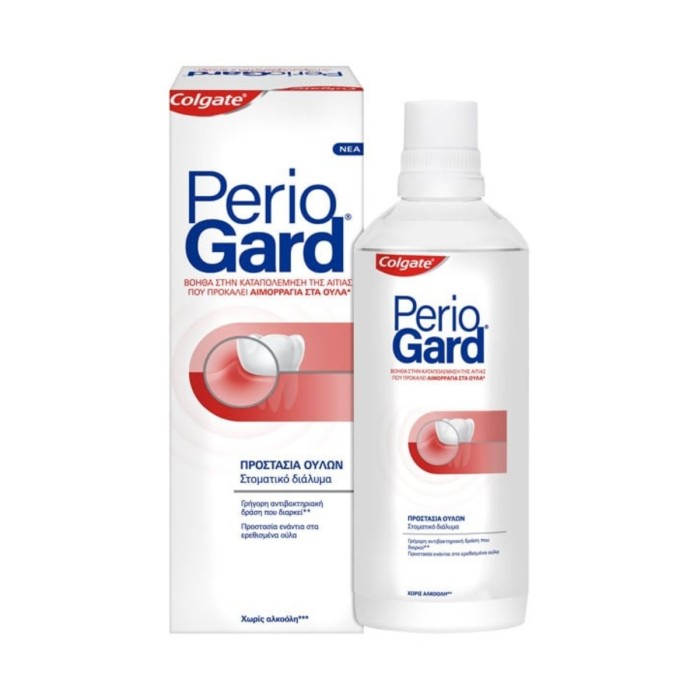 Colgate Periogard Mouthwash for Gum Protection, 400ml
