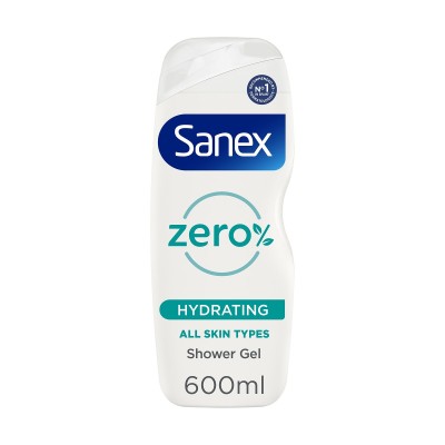Sanex Zero Normal Skin Shower Gel 600ml