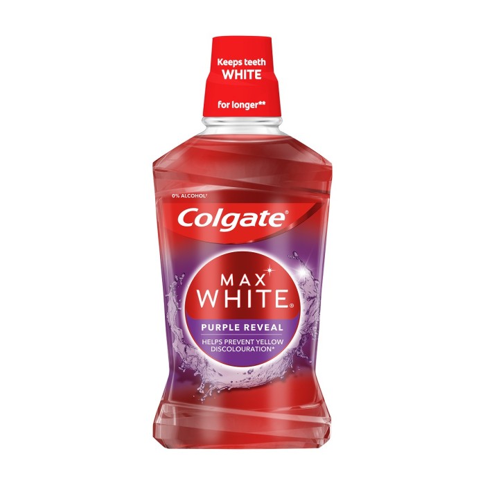 Colgate Max White Purple Στοματικό Διάλυμα, 500ml