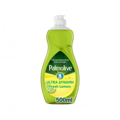 Palmolive Ultra Power Lemon Liquid Dish Soap 500ml