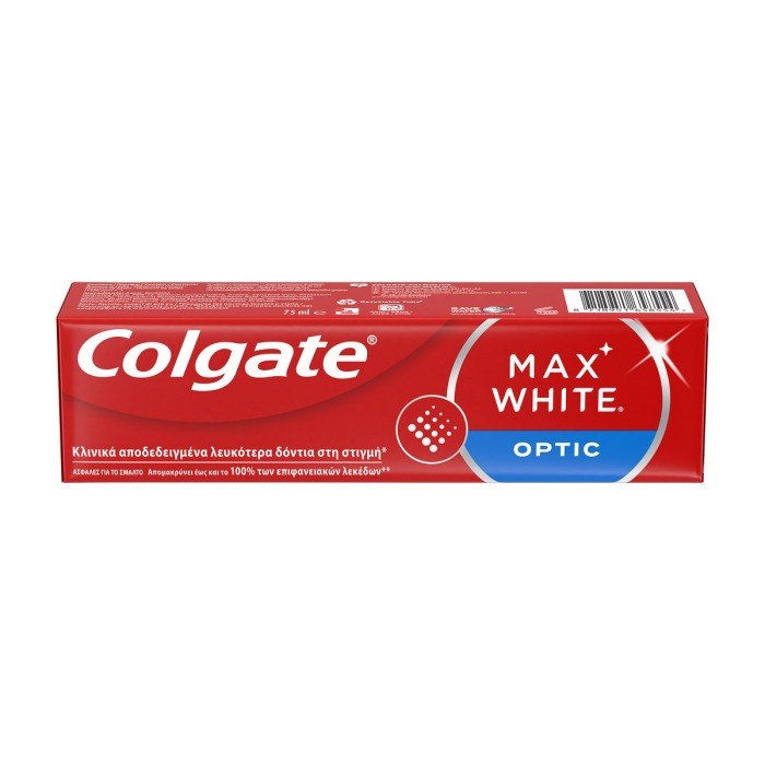 Colgate Max White Optic Whitening Toothpaste, 75ml