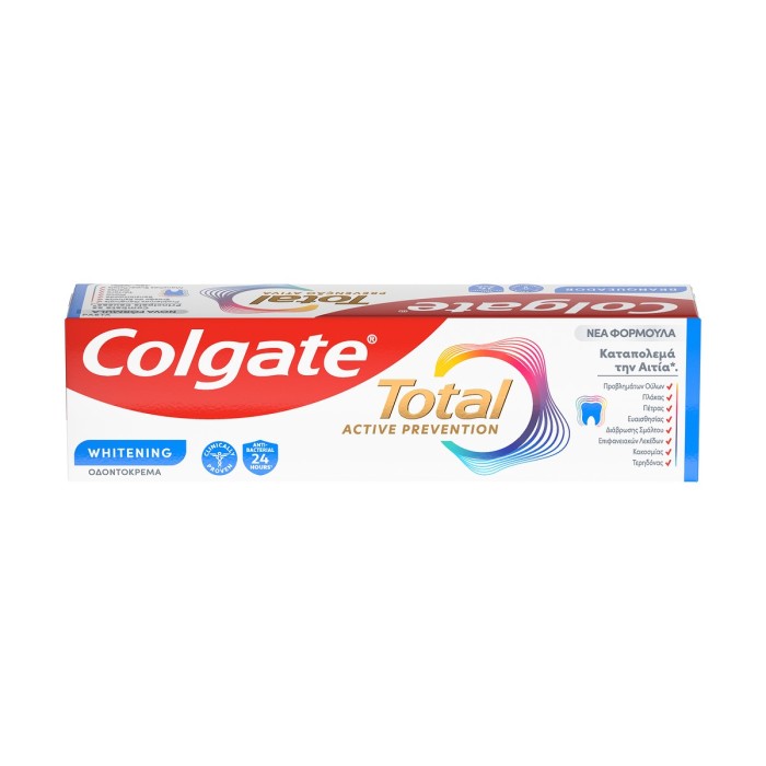 Colgate Total Active Prevention Whitening Toothpaste, 75ml