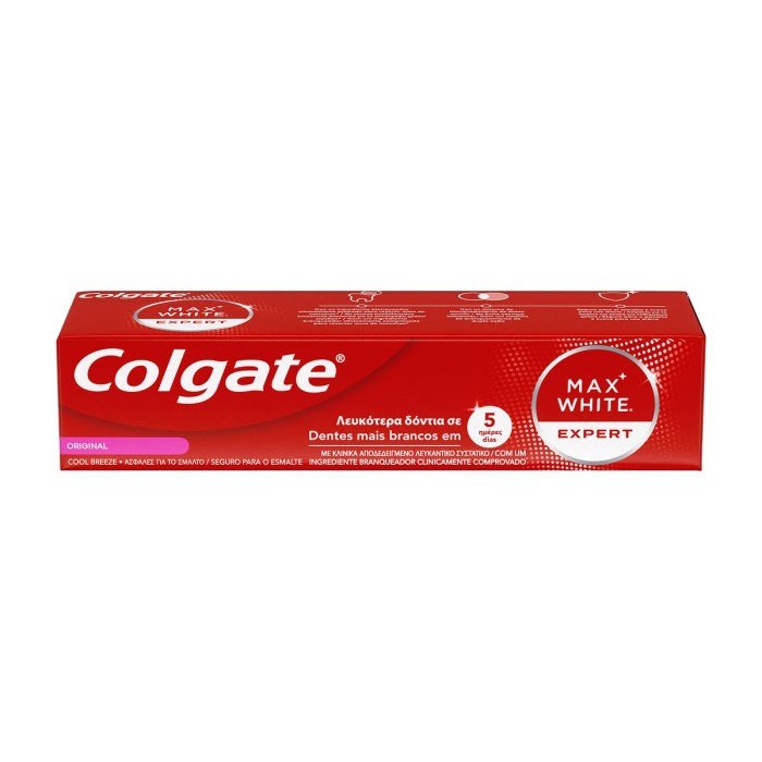 Colgate Max White Expert Original Whitening Toothpaste, 75ml