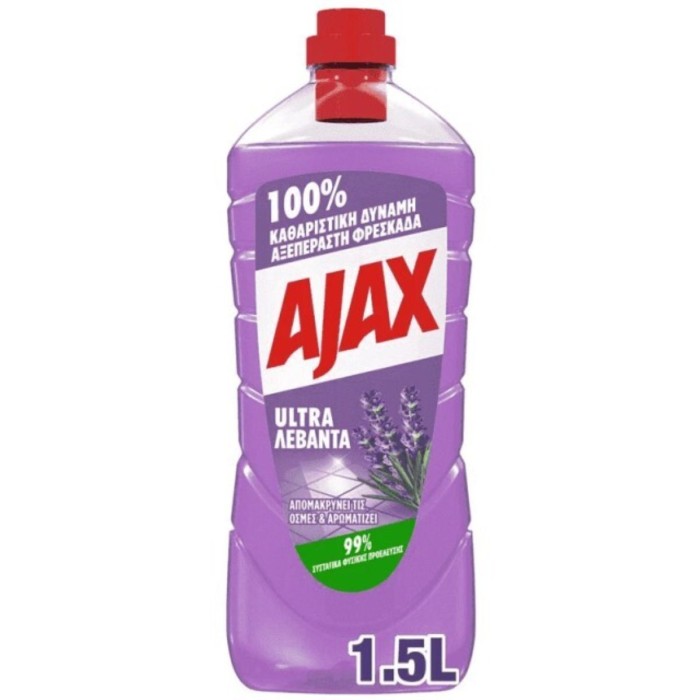 Ajax Lavender Floor Cleaner 1500ml