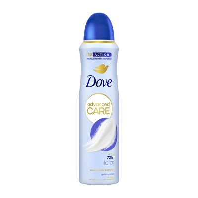 Dove Advanced Care Talco Deodorant Spray 150ml