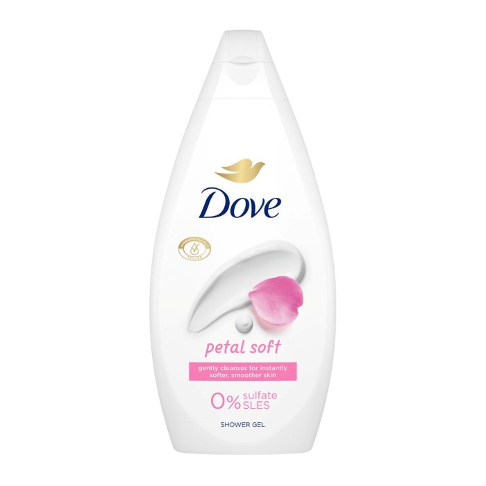 Dove Petal Soft Αφρόλουτρο 450ml