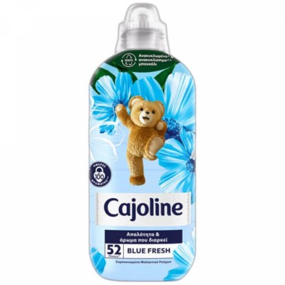 Cajoline Συμπυκνωμένο Μαλακτικό Ρούχων Blue Fresh 1096ml 52μεζ