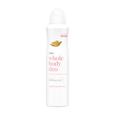 Dove Whole Body All Day Rasberry Αποσμητικό Σπρέι Σώματος 150ml