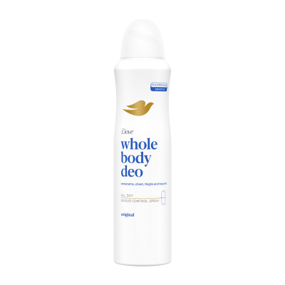 Dove Whole Body All Day Original Αποσμητικό Σπρέι Σώματος 150ml