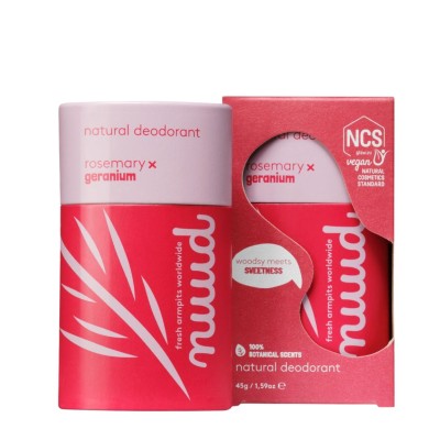 NUUD Αποσμητικό Stick Rosemary x Geranium 45g