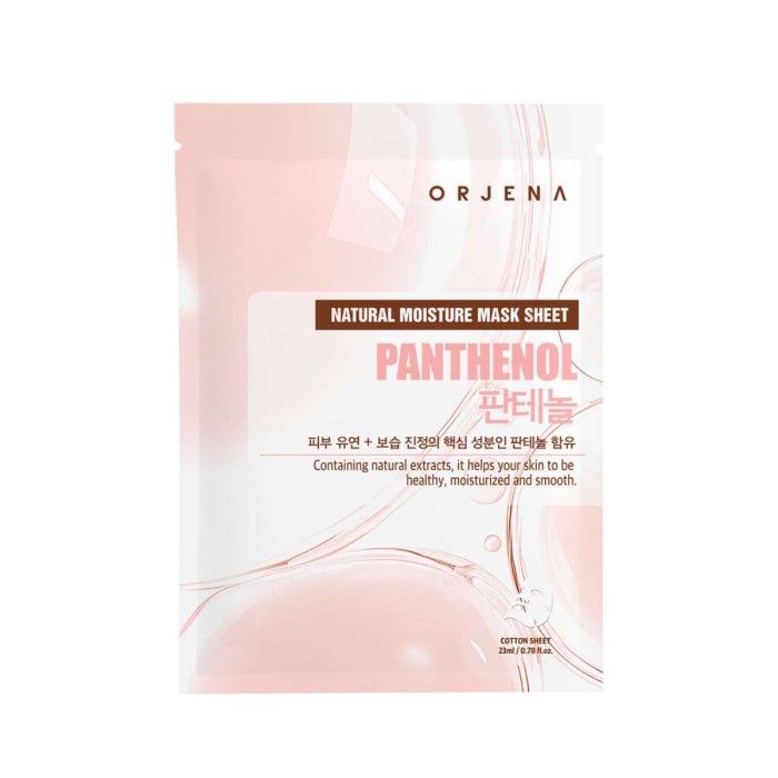 Orjena Natural Moisture Panthenol Mask Sheet 1pcs