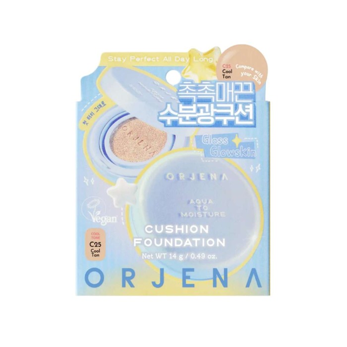 Orjena Aqua To Moisture Cushion SPF50+ PA+++ C25 Cool Tan 14g