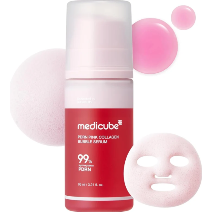 MEDICUBE PDRN Pink Collagen Bubbble Serum 95ml Πρόσωπο