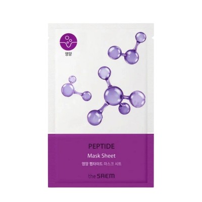 The Saem Bio Solution Peptides Sheet Mask, 20g