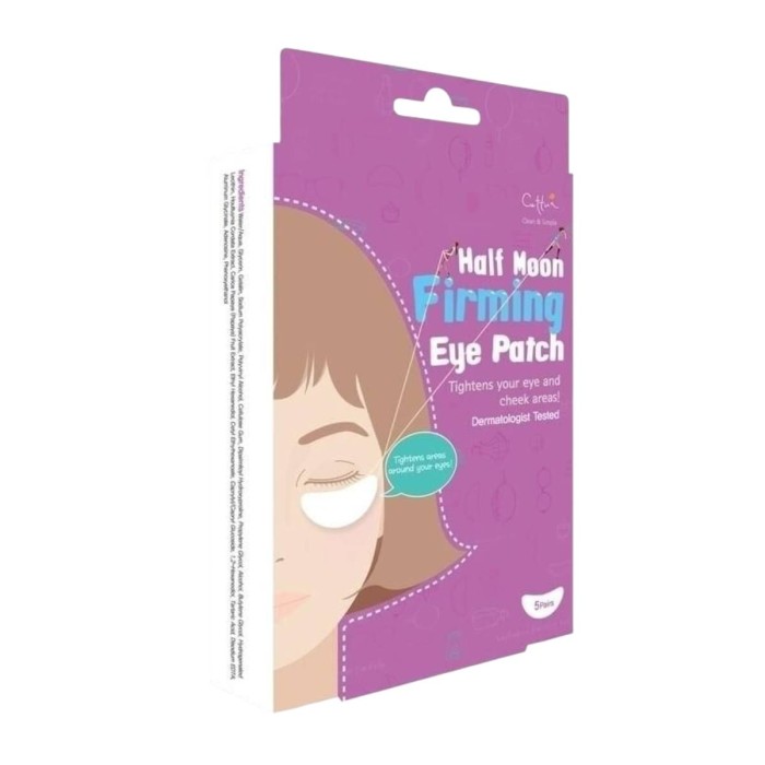 Cettua Clean & Simple Half Moon Firming Eye Patches Επιθέματα Ματιών 10τμχ