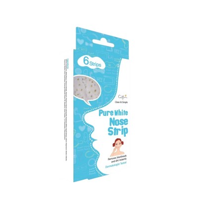 Cettua Pure White Nose Strips Ταινίες καθαρισμού μύτης 6τμχ
