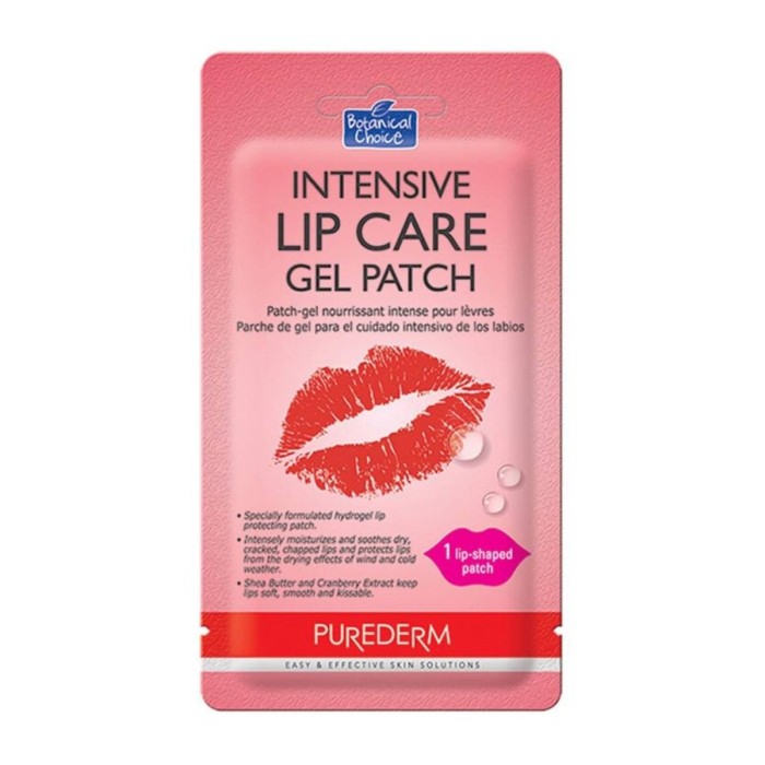 Purederm Intensive Lip Care Gel Patch Μάσκα Χειλιών