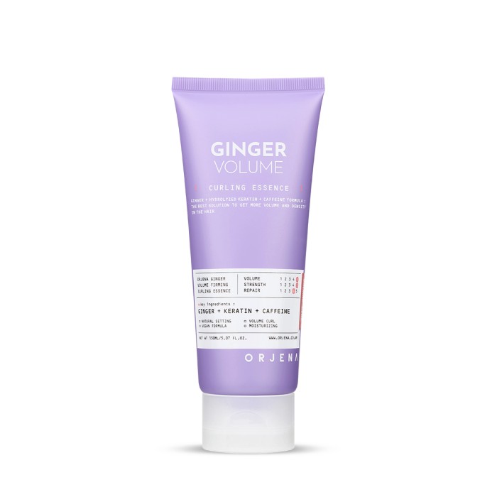 Orjena Ginger Volume Firming Curling Essence 150ml