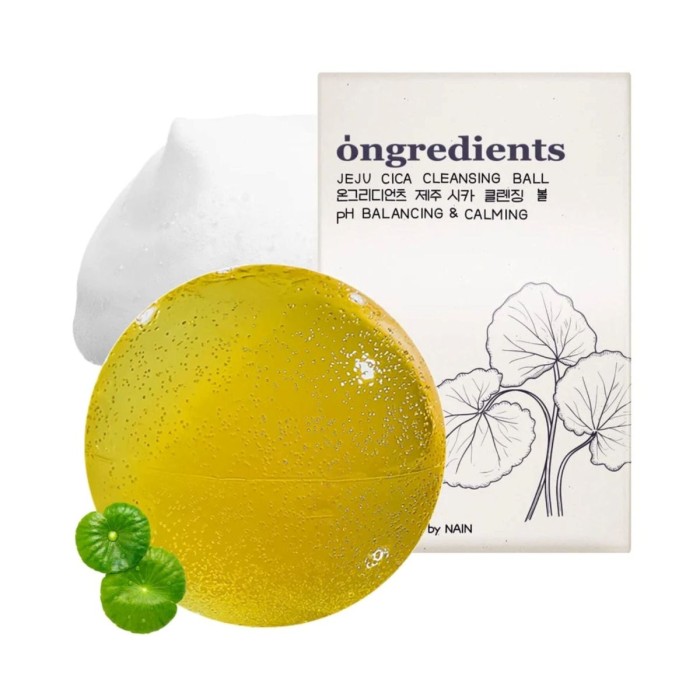 Ongredients Jeju Cica Ball Καθαριστικό Προσώπου 110g