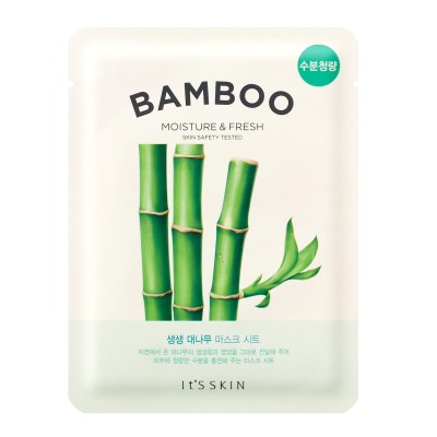 Its Skin The Fresh Mask Sheet Bamboo - Ενυδατική Μάσκα Προσώπου, 19gr
