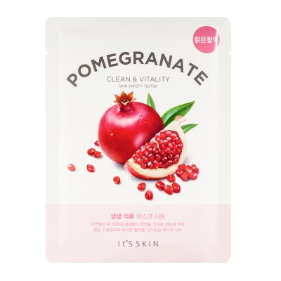 Its Skin The Fresh Mask Sheet Pomegranate - Αναζωογονητική Μάσκα Προσώπου, 20gr