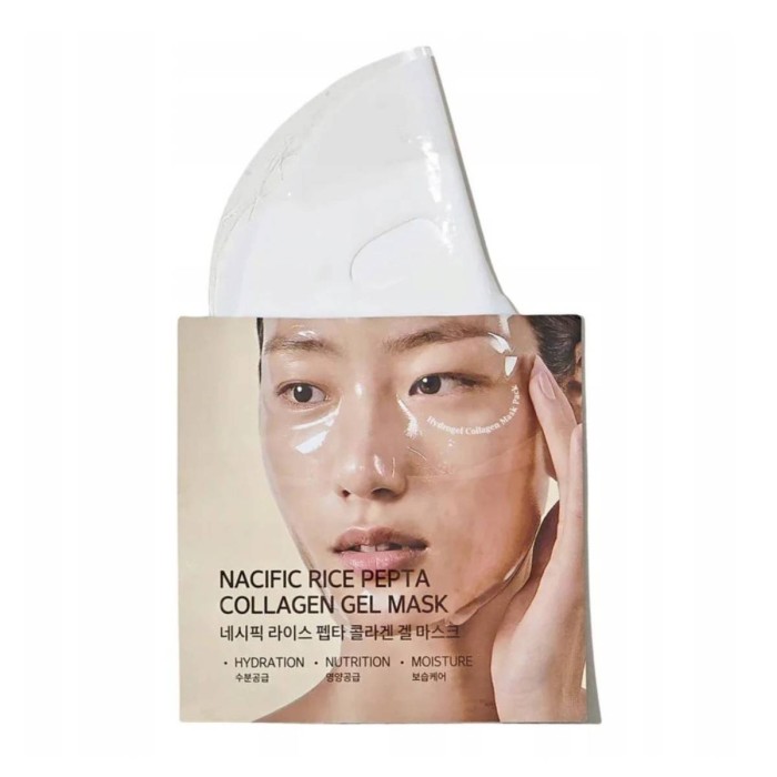 Nacific Rice Pepta Collagen Gel Face Mask 34g