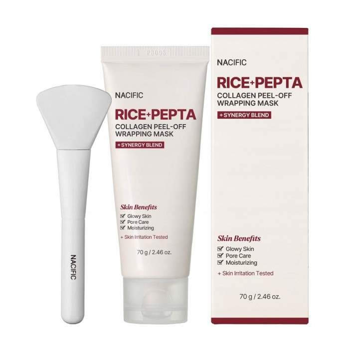 Nacific Rice Pepta Collagen Peel-off Face Mask 70g